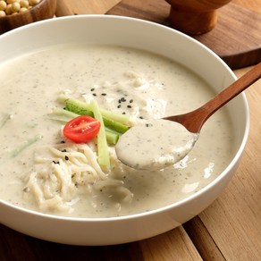 국산콩 콩다운 우리 콩국수 서리태 콩물 4인분 6인분 낱개포장 면 밀키트 세트 콩국물 국내산 콩국물 콩국 콩국수면, 430g, 1개, 콩물 단품 6팩