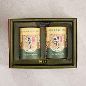 완주봉상생강 편강 선물세트2호 (110g x 2), 2개, 110g