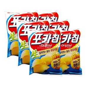 포카칩 오리지널맛 66g 6개, 1개