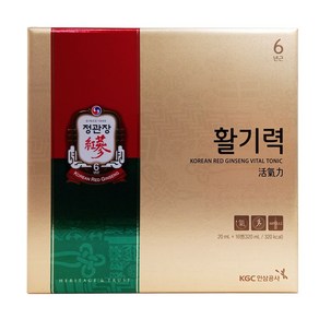 정관장 활기력 세트 20ml x 16개입 홍삼 명절 효도 선물 세트