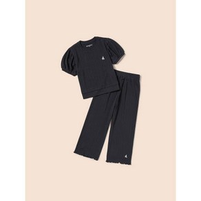 국내매장정품 빈폴 키즈 반팔티 BEANPOLE 핫썸머 차르르 골지 투피스 상하복 세트 애쉬 (BI5471G044)