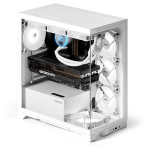 이그닉 2024 인테그 마스터 2948KS 코어i9 인텔 12세대 지포스 RTX 4080 SUPER, 화이트, 32GB, 1TB, WIN11 Home, Ig-iTm00002