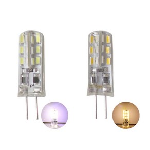 LED G4 1.5W 12V 핀할로겐 LED할로겐 핀램프 JC 식탁조명 벽등 스텐드램프 인테리어, 전구색, 1개