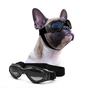 Petleso Dog Goggles Medium Beed Pet Sunglasses fo Petleso 개 고글 중형 품종 중형견용 애완 동물 선글라스 눈 보호 방풍 핑, 노란색, 1개