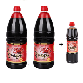 홍일식품 홍게맛장소스 1800ml 2개구입시 500ml 증정, 2개, 1.8L