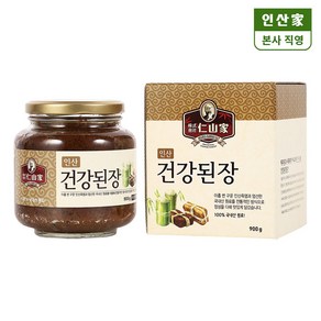 [인산가 본사 직영] 건강 된장 900g, 1개