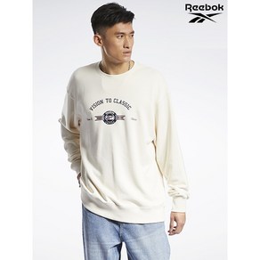 리복 Reebok X 로맨틱크라운 남여공용 클래식 크루스웨트 RETS1F122WT