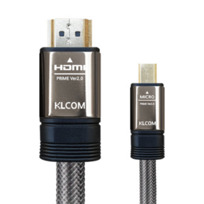 PRIME 고급형 Mico HDMI to HDMI v2.0 케이블 3m, 1개