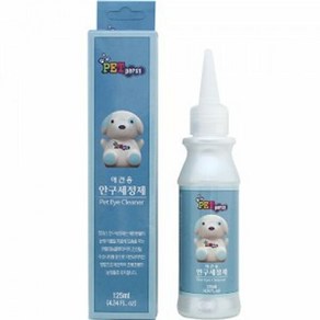 펫퍼스 안구세정제 125ml 강아지 눈세정제, 1개