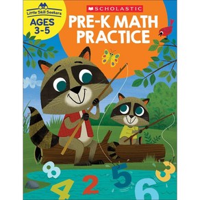 SCHOLASTIC Little Skill Seekes Pe-K Math Pactice Wokbook (P)