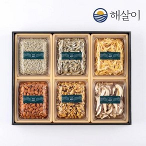 황토가마에 구운 추석 명절 건어물 혼합6종 선물세트(그린), 샴푸3개 트리트먼트1개, 단품