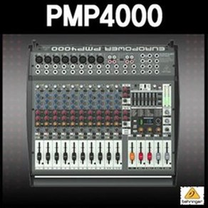 큐사운드 [음향] BEHRINGER PMP-4000_PMP4000_1600W출력_16채널_파워드믹서_파워드믹서앰프_FBQ(PMP4000)