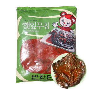 반찬단지 깻잎양념무침, 4kg, 1개