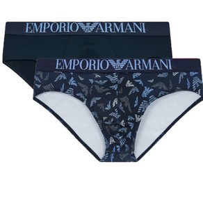 매장정품 엠포리오 아르마니 언더웨어 EMPORIO ARMANI UNDERWEAR [선물포장]럭스마이크로 삼각브리프세트 (0814311037-039) 1677619