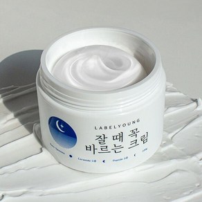 만원의행복 [라벨영]올인원수면크림100g/잘때꼭바르는크림/세라마이드함유(3개구매시 기능성아이크림 증정, 단품