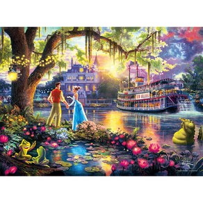 직소퍼즐500피스 _공주와 개구리 52x38cm (THOMAS KINKADE), KD 500-001공주와 개구리, 500피스, 1개