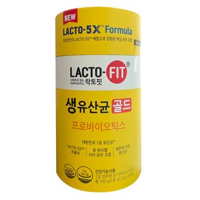 락토핏 생유산균 골드 2g x 50포, 1개, 100g