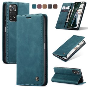 CaseMe Xiaomi Redmi Note 1110 9 s 8 Po Max K40 K30용 카드 슬롯 머니클립 가죽 케이스