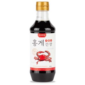 자연한입 홍게간장, 1개, 500ml