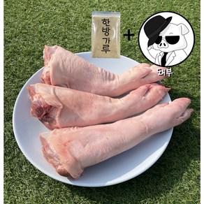 [돼부] 국내산 한돈 냉장 돼지족발 생족발 앞다리, 1개, 1.7kg