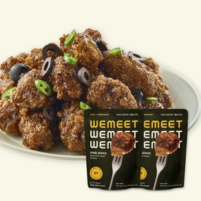 위미트 프라이드 비건 치킨 할라피뇨블랙 325g, 2개