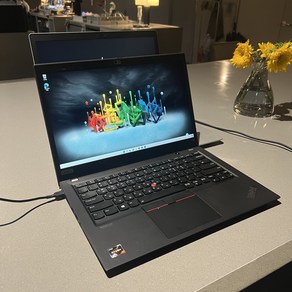 LENOVO 레노버 T14S RYZEN 7 PRO 4750U/16GB/512GB 가벼운 고사양 노트북, WIN11 Home, 16GB, 512GB, 블랙