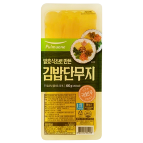 풀무원 김밥단무지 400g, 3개