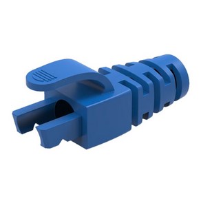 [티테크놀로지] RJ-45 포트 락부트 100개입 블루 [T-LOCKBT65-BL], 1개