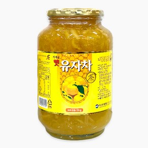 산내원 거제 햇 유자차, 2kg, 2kg, 1개