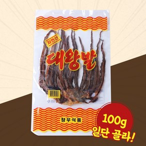 창우식품 대왕발 건오징어발 특 100g 식품 > 스낵/간식 원물간식 기타원물간식, 1개, 1개