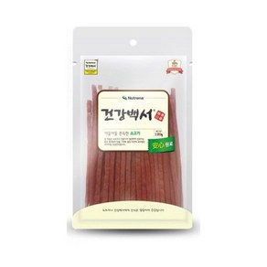 위드하우스 강아지간식 건강백서 야들야들 쫀득한 소고기 120g 342163, 1개