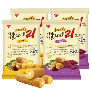 [더조은푸드] 구워만든 곡물그대로 21 크리스피롤 혼합 8봉, 150g, 8개