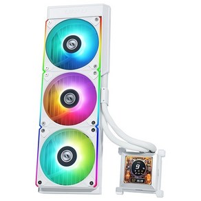 리안리 Hydoshift LCD 360RGB (화이트), 1개