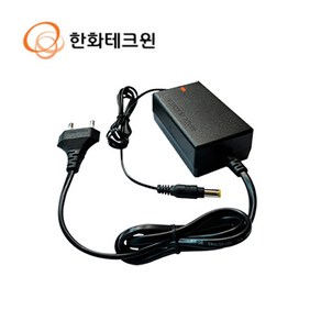 한화테크윈 CCTV 카메라 녹화기 호환 국산 전원 어댑터 DC 12V 2A, 1개