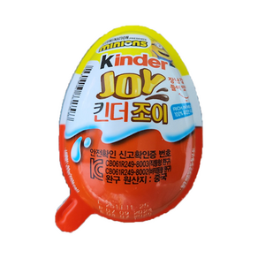 킨더조이 T1, 20g, 4개