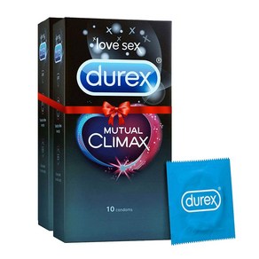 Duex Mutual Climax Condoms - 10 Count & Duex Condoms Exta Time - 10 Count, 10개