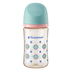 [더블하트] 모유실감 3세대 PPSU 단청 240ml (M), 1개