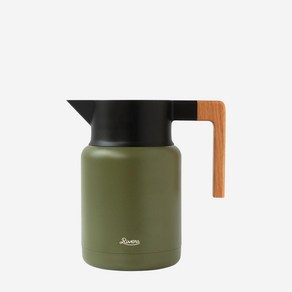 RIVERS 리버스 써모 저그 카키 보온보냉주전자 1200ml 46oz, 1개