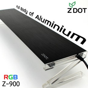 ZDOT 지닷 슬림 LED 조명 Z-900 RGB [블랙], 1개