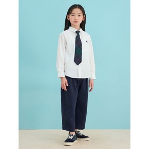 BEANPOLE KIDS 여아 저지 와이드 팬츠 네이비 BI5121G03R 마감임박!!!, 150, 남색