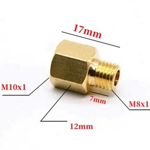 동링직 동파이프 연결 배관 자재 M6 M8 M10 BSP 암수 직선 황동 파이프 커넥터 커플러 니플 압축 유니온 피팅 윤활유 18 인치 14, 1개