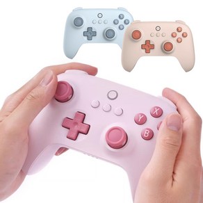 에크스씨샵 8bitdo 얼티메이트 컨트롤러 게임패드 NS버전 청춘판 80NB컨트롤러, 1개, pink