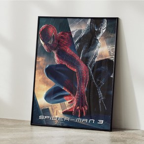 스파이더맨 포스터 영화액자 거실 인테리어 아이언맨 마블포스터 11, A4 사이즈(210x297mm), A4포스터만 구매