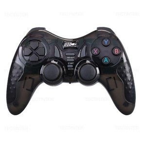 PS3 용 무선 게임 컨트롤러 PC 조이스틱 슈퍼 콘솔 X 프로 TV 박스 안드로이드 폰 게임패드용 2.4GHz 액세서리, [04] Black