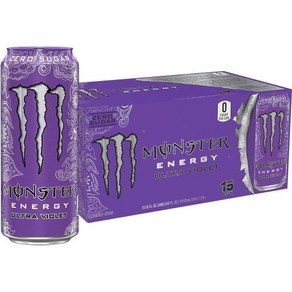 몬스터 에너지 울트라 블루 473ml 15캔, 15 Pack