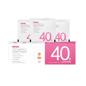 GNC 우먼스 비타팩 프로그램 30포 나이40+, 1개, 30회분