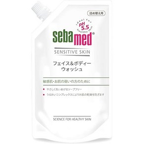 seba med sebamed(세바메드) 페이스&바디워시 리필용 600ml