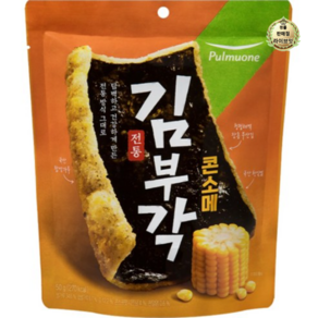 풀무원 전통 김부각 콘소메, 50g, 3개