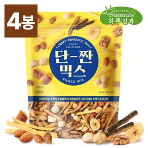 단짠믹스 스낵, 450g, 4개