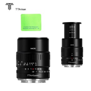 TTAtisan APS-C 40mm F2.8 Maco 매크로 렌즈 후지 소니 캐논 니콘 파나소닉 M43용, L 마운트